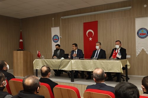 Şubat Ayı Muhtarlar Toplantısı Valimiz Abdullah AYAZ Başkanlığında Gerçekleştirildi.